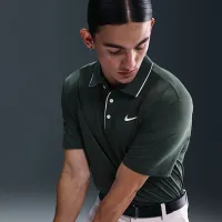 Nike Tour чоловічі Dri-FIT для гольфу Polo колір зелений