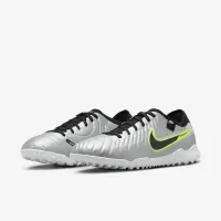 Nike Tiempo Legend 10 Pro Turf Low-Top Soccer Кроссовки цвет серый