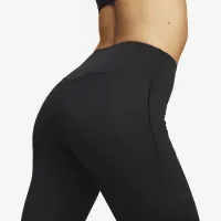 Nike Universa женская Medium-Support С высокой Талией Capri лосины с карманамицвет черный