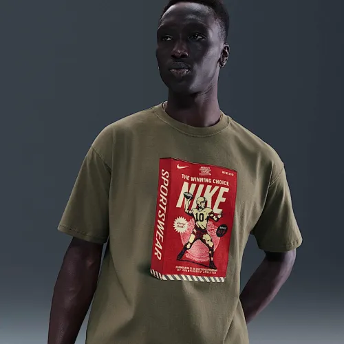Nike Sportswear чоловічі Max90 футболка колір зелений
