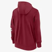 Arizona Cardinals Club мужские Nike NFL Full-Zip Толстовка с капюшоном цвет красный