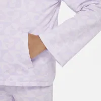 Nike Sweet Swoosh Little детские 2-Piece лосины набор цвет фиолетовый