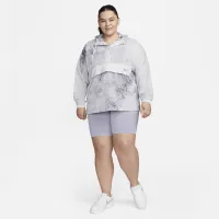 Nike Sportswear Essential женская Mid-Rise Bike шорты (большие размеры) цвет фиолетовый