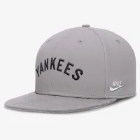 New York Yankees Cooperstown True мужские Nike Dri-FIT MLB Fitted Hat цвет серый