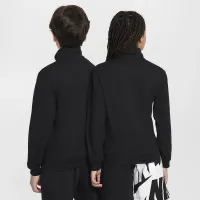 Nike Sportswear Club Big дитячі Full-Zip Knit Куртка колір чорний