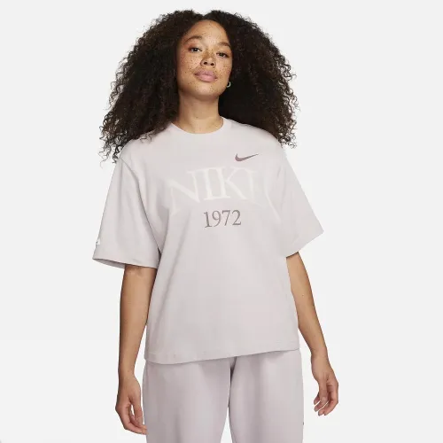Футболка Nike Sportswear Classic FQ6600-019 - фіолетова