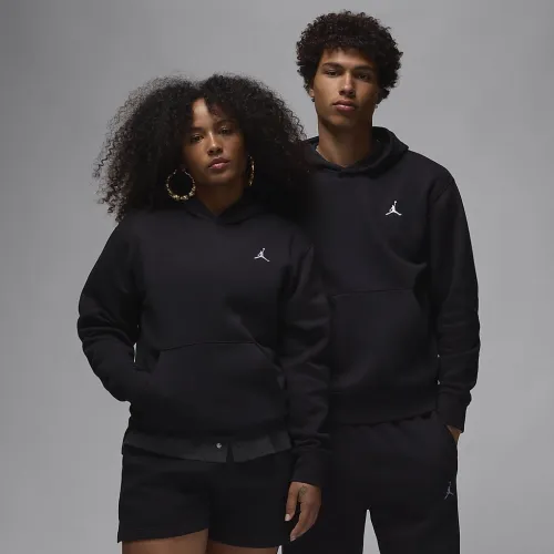 Nike Jordan Brooklyn Fleece мужские Pullover Толстовка с капюшоном цвет черный