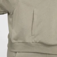 Nike Sportswear Chill Terry женская Loose Full-Zip French Terry Толстовка с капюшоном (большие размеры) цвет зеленый