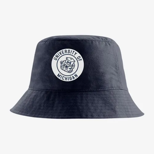 Michigan Nike College Bucket Hat блакитний