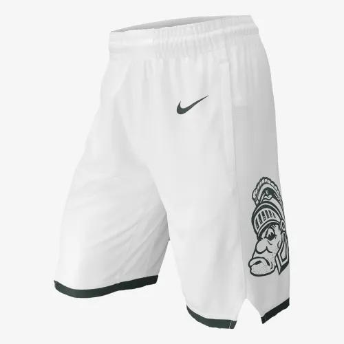 Michigan State чоловічі Nike College баскетбольні Replica шорти колір білий