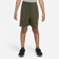 Nike Dri-FIT Little детские шорты цвет зеленый