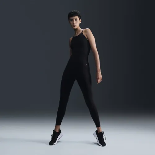 Nike Zenvy жіноча Gentle-Support З високою талією 7/8 лосіни колір чорний
