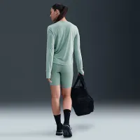Nike One Classic женская Dri-FIT Long-Sleeve Top цвет зеленый