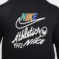 Nike Club Fleece мужские Crew цвет черный