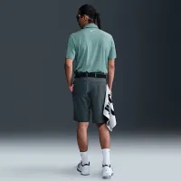 Nike Tour чоловічі Dri-FIT Heatheколір червоний для гольфу Polo колір зелений
