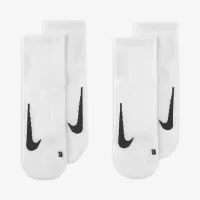 Nike Multiplier Running Ankle носки (2 Pair) цвет белый