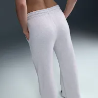 Nike Sportswear Phoenix Fleece женская С высокой Талией Wide-Leg Pants цвет коричневый