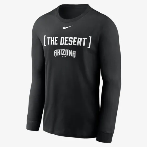 Arizona Diamondbacks Fashion чоловічі Nike MLB Long-Sleeve футболка колір чорний