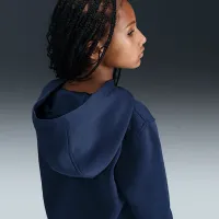 Nike Sportswear Club Fleece Big детские Толстовка с капюшоном синий
