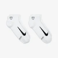 Nike Multiplier Low для гольфу Quarter шкарпетки (2 пар) колір білий