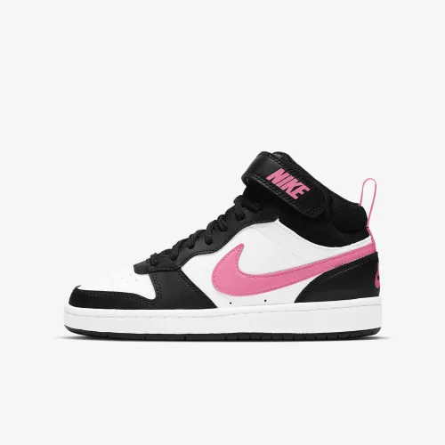 Nike Court Borough Mid 2 Big дитячі Кросівки колір чорний