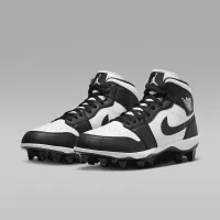 Nike Jordan 1 Mid TD мужские Football Cleat цвет белый