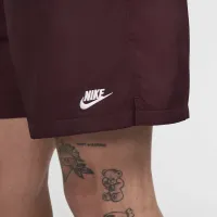 Nike Club чоловічі Woven Flow шорти колір червоний