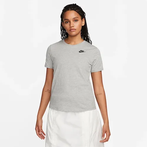 Nike Sportswear Club Essentials женская футболка цвет серый