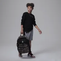 Nike Air Jordan Big дитячі наплічник (18L) and Lunch сумка (3L) колір чорний
