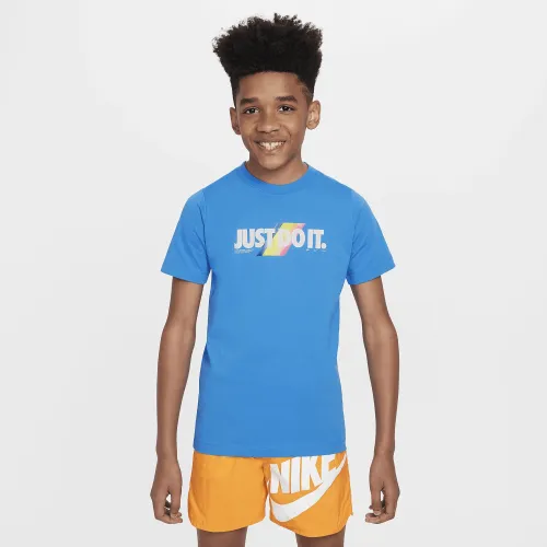 Nike Sportswear Big дитячі футболка блакитний
