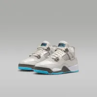 Nike Jordan 4 Retro Little детские Кроссовки цвет серый