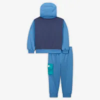 Nike Little детские 2-Piece Keep Climbing French Terry Pullover Толстовка с капюшоном набор синий