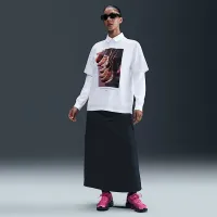 Nike женская Dri-FIT Short-Sleeve баскетбольные футболка цвет белый