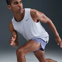 Nike Miler чоловічі Dri-FIT Running Tank колір сірий