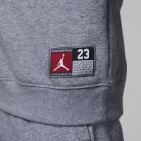 Nike Jordan Fleece Pullover Толстовка с капюшоном Big Kids Толстовка с капюшоном цвет серый