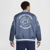 USA Dugout чоловічі Nike Breaking Satin Куртка блакитний