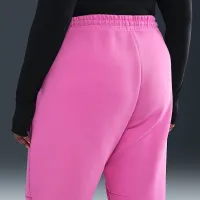 Nike Sportswear Tech Fleece жіноча Mid-Rise Joggers (великі розміри) Pink