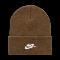 Nike Peak Futura Beanie колір коричневий