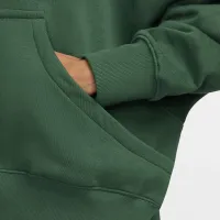 Nike Sportswear Phoenix Fleece женская Over-оверсайз Толстовка с капюшоном цвет зеленый