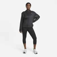 Nike Fast жіноча Mid-Rise Crop Running Leggings (Plus Size) Black