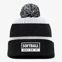 Nike Swoosh Peak Softball Beanie цвет черный