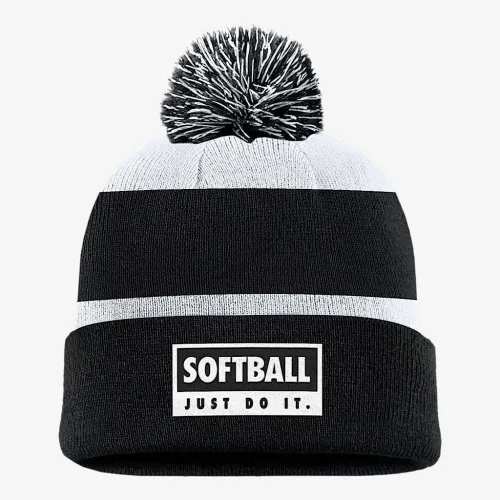 Nike Swoosh Peak Softball Beanie цвет черный