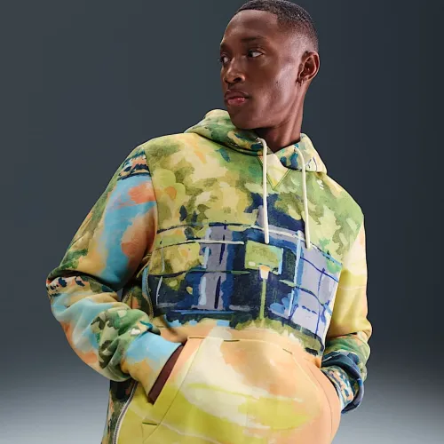 Nike Standard Issue чоловічі Therma-FIT Pullover баскетбольні Толстовка з капюшоном колір зелений