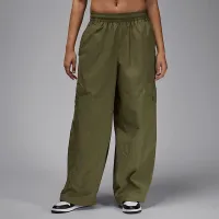 Nike Jordan Flight Chicago женская Parachute Pants цвет зеленый