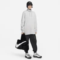 Nike Sportswear Club Fleece жіноча оверсайз Mock-Neck світшот колір сірий