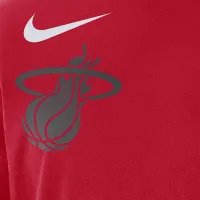 Miami Heat Courtside City Edition чоловічі Nike NBA Max90 Long-Sleeve футболка колір червоний