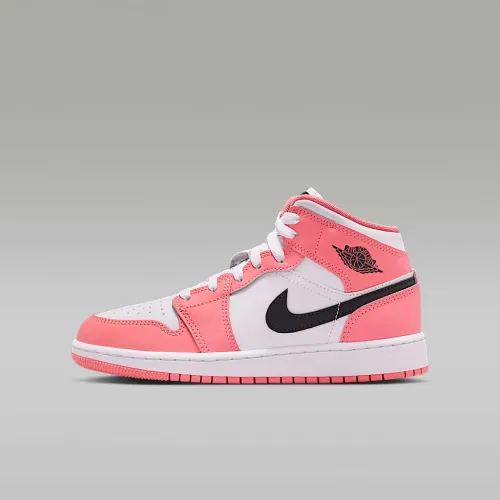 Nike Air Jordan 1 Mid Big дитячі Кросівки Pink