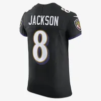 Lamar Jackson Baltimore Ravens чоловічі Nike Dri-FIT NFL Elite Football Jersey колір чорний