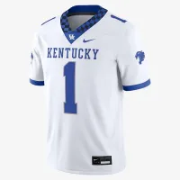 Kentucky Wildcats чоловічі Nike Dri-FIT College Game Jersey колір білий