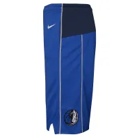Dallas Mavericks Icon Edition Big дитячі Nike Dri-FIT NBA Swingman шорти блакитний